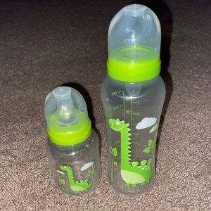 Green Evenflo Bottles